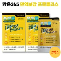 광동 맑은365 면역보감 면역력 구강향균 항산화 액상 프로폴리스 광동 면역보감365, 500ml, 2개