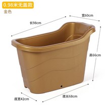 이동식욕조 반신욕 간이 트레이 덮개 휴대용 가정용사우나 1인 고급 목욕 스파, D