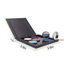 핫 패션 DIY 리필 빈 마그네틱 섀도우 팔레트 컨실러 팬 블러쉬 파우더 립스틱 팔레트 핑크 샤이니 선물, fish1010, CHINA