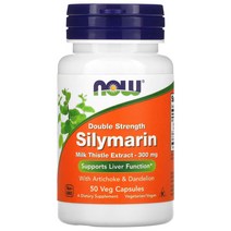 나우푸드 밀크시슬 더블 스트렝스 300mg 베지 캡슐 50정옵션확인필수, 50정