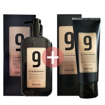 리얼랩 나인 올인원 프리미엄 남성 올인원 로션, 300ml+100ml