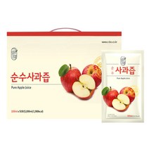 그린애 순수 사과즙 정품, 100ml x 50개