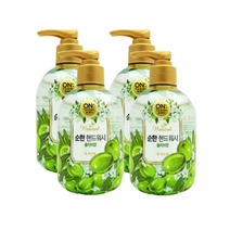 [트윈스몰] 온더바디 순한 핸드워시 올리브향 (300ml ), 4개