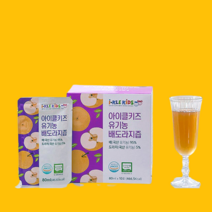 JSS 채소과일즙 유기농 배도라지즙 80mlX10포 성장기 어린이