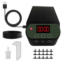 태양열 구동 LCD 홈 가든 관개 제어 장치 자동 절수 컨트롤러 디지털 식물 급수 타이머, [01] Irrigation Controlle