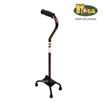 노바 4발 지팡이 5730 브라운색상 노바 사발지팡이