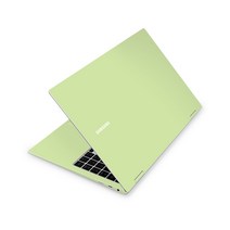 알럽스킨 갤럭시북3 프로 14인치 스타일가드 노트북 스킨 액정보호필름 NT940XFG, 라이트 그린