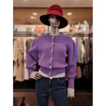 [제시뉴욕] 큐빅단추 퍼프소매니트가디건 JC3-KG709S-쇼핑점