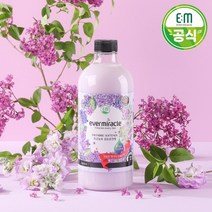 에버미라클 EM 발효 초고농축 섬유유연제 1L/생화향기 라일락, EM 섬유유연제 1L, 1개, 1l