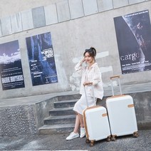 20인치캐리어 여행가방 확장형 A1396-20 (화이트