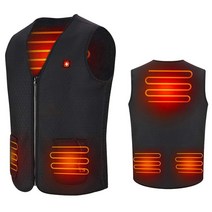 (주)애플박스 발열조끼 네오V넥 USB3단 전기전자파 및 원단 KC인증 PL보험