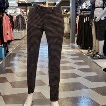 루이까스텔 가을 남성 골프 체크 레귤러 마머리 골프 바지 3MCPT995 다크 그레이 루이777