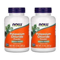 나우푸드 염화 칼륨 227g 2통 포타슘 탄산 마그네슘 Potassium Chloride, 2개
