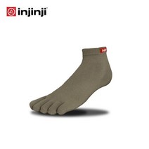 인진지 미니크루 발가락 양말 스포츠양말, 샌드