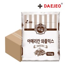 CJ백설 아메리칸 와플믹스10kg X 2개 와플만들기 와플가루, 단품