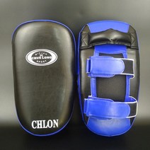 PU 가죽 무에타이 발 타겟 MMA 킥 복싱 패드 초점 성인 태권도 가라테 전문 방패 펀칭 패드 남성 피트니스, 03 1 pc Blue