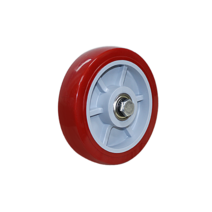 아시바바퀴 비계바퀴 6인치우레탄 중량용바퀴 볼베어링볼트너트포함