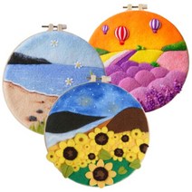 [아디코][에타홈] [아디코(에타홈)] DIY 양모펠트 액자형(원형), 단품