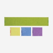 송월타월 포모스 뉴스포츠 타월 20, 노랑, 10장