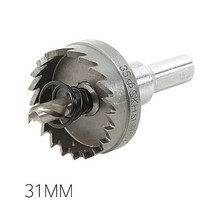 세양 홀쏘 홀커터 31MM 천공깊이 8mm 철판 합판 함석