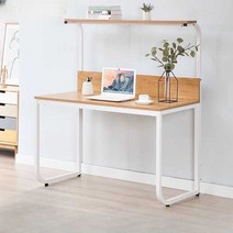 알잡 고등학생 철제 학생 책상 중학생 테이블, 짙은 호두색