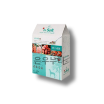 닥터소프트 더독 치킨 7세 이상 시니어 노령견용 사료, 0 chicken(닭), 3kg, 5개