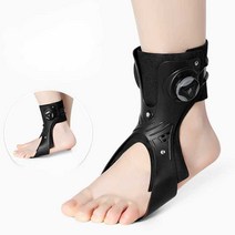 발목 보조기 발처침 족하수 발끌림 풋드랍 깁스신발, 노브 그레이 업그레이드 (오른발) M
