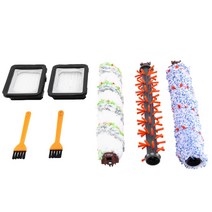 Bissell Crosswave 2306 멀티 곡면 애완 동물 브러시 롤 1934 영역 러그 브러시 롤 다중 표면 1868 브러시 롤 1866 진공 필터 교체 키트, 사진 색상, 하나