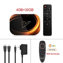 TV 셋톱 박스 스마트 수신기 OTT VONTAR X3 안드로이드 9 4GB 128GB 8K TVBOX Amlogic S905X3 듀얼 와이파이 1080P 4K 9.0 셋톱박스 6, 02 4GB 32G G10S RC_02 Eu 플러그