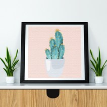 플레이어바웃 명화그리기 밍크 선인장 캔버스페인팅 DIY, 밍크 선인장 (BX2411)