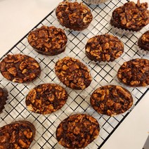 쌀그니처 수제 쌀호두파이 6입 12입 가성비 고급선물 어린이집 명절선물 단체간식 답례품, 보자기(선물용), 6개