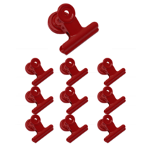 에이필미 강력한 네오디움 자석 집게, 10개입, 레드