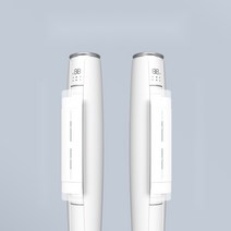 스탠드형 에어컨 공기 차단 가림막 직선 바람막이 대형 PVC 차단막 무풍 인테리어 가리개, 흰색 76 cm
