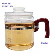 올콕열탕기 약탕기 중탕기 차탕기 포트 2.5L 주전자 유리약 투명약 약주 직화약 직화 티포트 유리중 가정용약+allcokㅍㄱ, 이상품이좋아요