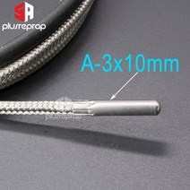 K타입 열전대 센서 압출 프린팅 헤드 온도 부품 3D 프린터 3x10mm 또는, 01 A-3x10mm_02 2PCS