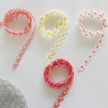 총각원단) 2마] 1cm 케미컬레이스-포비 4color(98321) c2, 화이트핑크