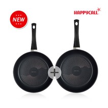 [해피콜] NEW 컴포트 다이아몬드 후라이팬 2종세트(24팬+28팬), 상세 설명 참조