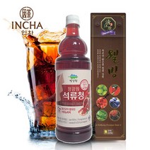 석류청 900ml 농축액 엑기스, 없음