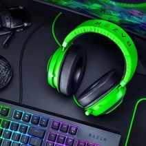 레이저 Kraken Pro V2 게이밍 유선 헤드셋, Green, RZ04-02050100-R3U1