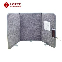 가정용 사무용 파티션 판넬 히터 LT-D155G 100x52cm 난연소재 폴리에스테르 저전력 무취 무풍 무소음 전도안전장치 3시간 자동 전원차단 전기스토브 가정 사무실 애완동물