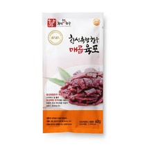 횡성축협한우 매콤 육포, 4팩, 40g
