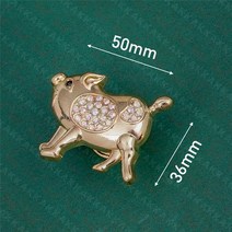모티스락 티닝도어손잡이 패닉바 컵핸들 독티그리품KAK 식물 동물, 10 Piggy