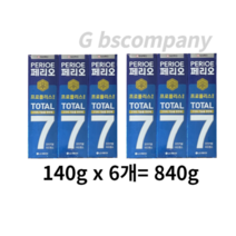 페리오 토탈7 오리지널 어드밴스 치약 120g / 프로폴리스 함유, 30개, 840g