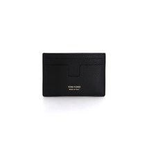 [국내/당일]22FW Y0232T LCL158 U9000 톰포드 클래식 T라인 블랙 카드지갑