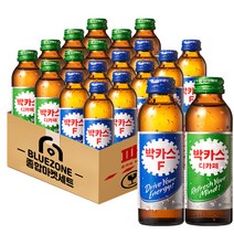동아제약 박카스F 120ml 10병 + 박카스 디카페인 120ml 10병, 1세트