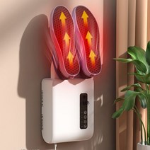 신발건조기 운동화 부츠 건조기 살균 탈취 타이머 기능, 단일사이즈, 그린 건조세균 탈취