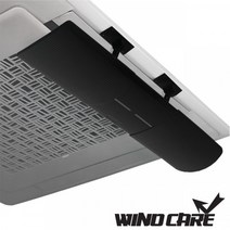 윈드케어 시스템천장형 벽걸이 향균 접착식 에어컨바람막이 탈부착가능 온풍기 히터 원웨이 인버터 냉난방기 바람막이, 1개, WV_202 블랙