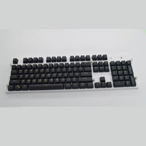 OPQ ABS 불투명 키캡 26 색 104 키 기계식 키보드용 OEM 프로필, [08] BlackLight Green