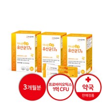 [기획전] 더나은 생생유산균17종 2g*30포, 30포, 3개