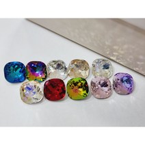 2개입 사각 엠보 크리스탈 스톤파츠 10종, MQ02(문나이트)